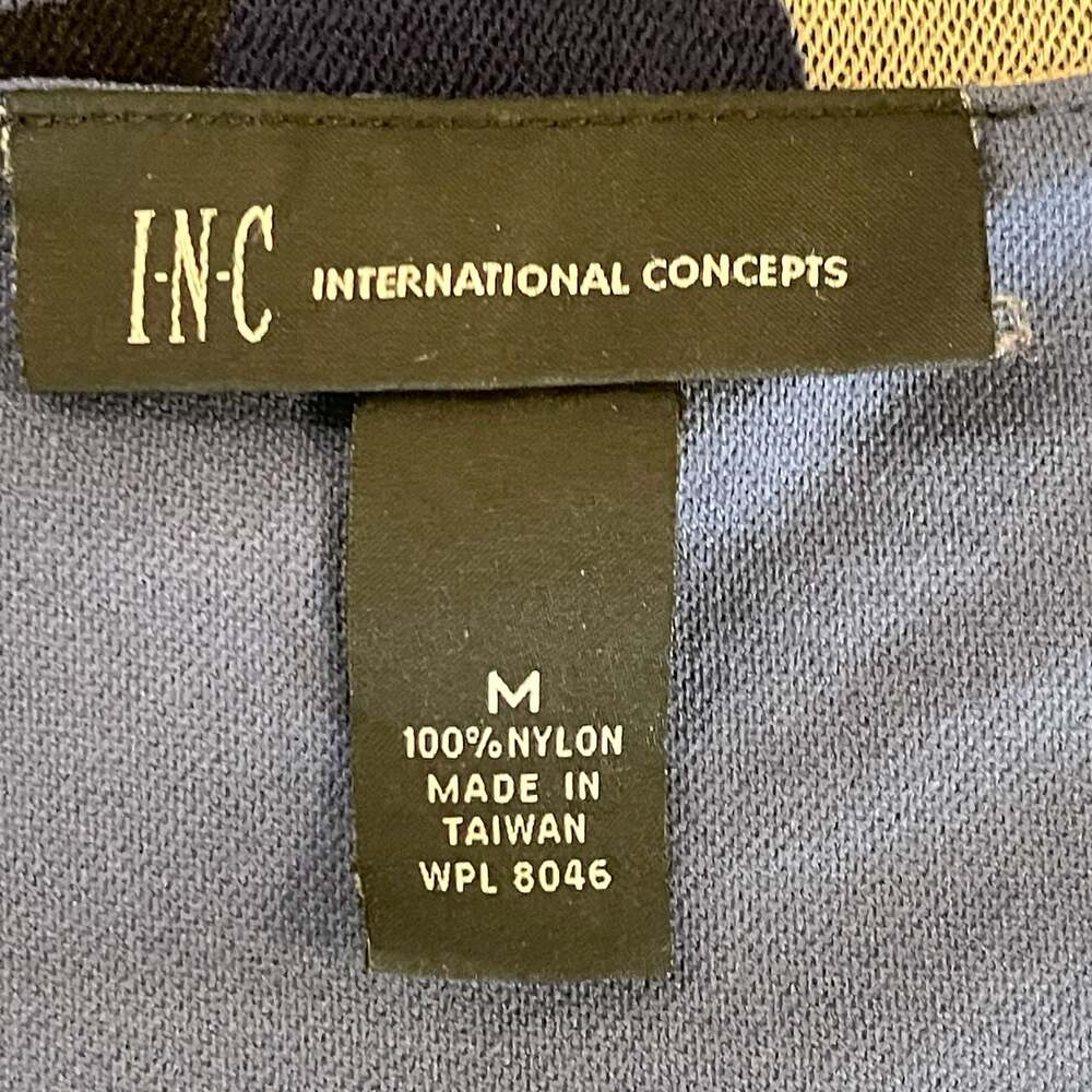 I.N.C. International Concepts Sleeveless Ruched Polka Dot Blouse - Picture 4 of 4